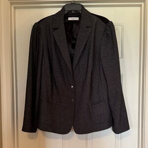 Tahari Dark Gray Women's Suit Jacket